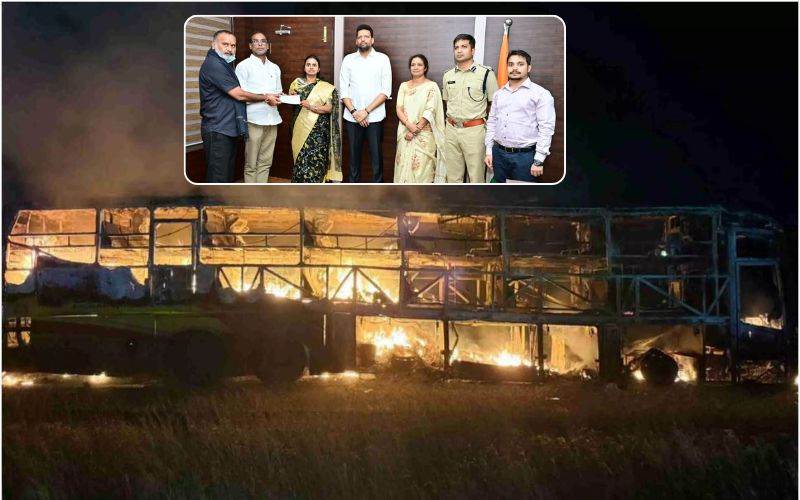   کرنول بس حادثہ میں پولیس کا شبہ: متاثرین کیلئے ٹریولزانتظامیہ کی مالی امداد